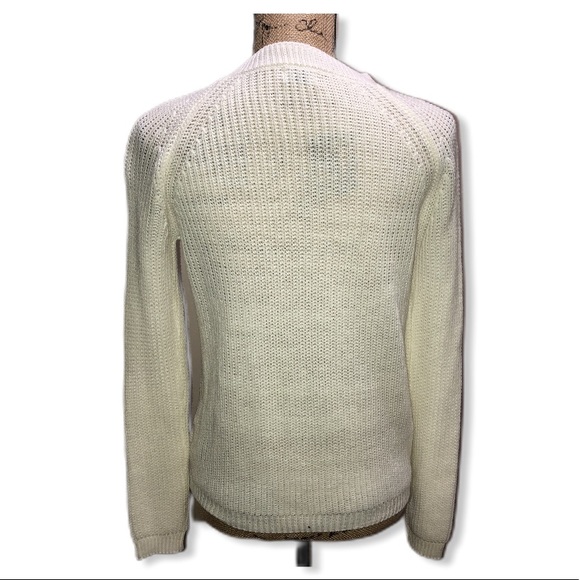 {TOBI} Cream Shoulder Cutout Sweater - Picture 4 of 6